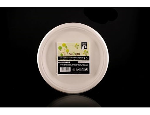 תמונה של פיור צלחת עגולה מתכלה 10 " 25 י"ח