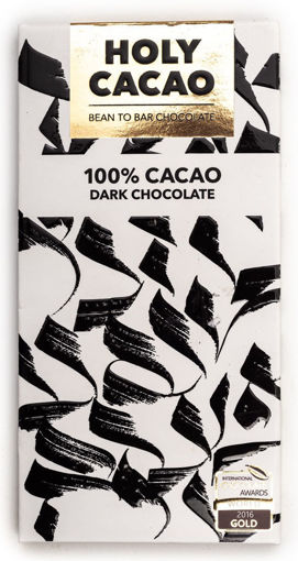 תמונה של הולי קקאו שוקולד מריר 100% 100 ג"ר